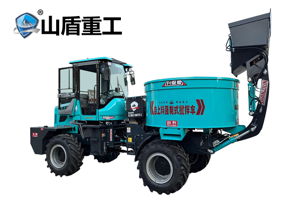 3200型自上料平口搅拌车