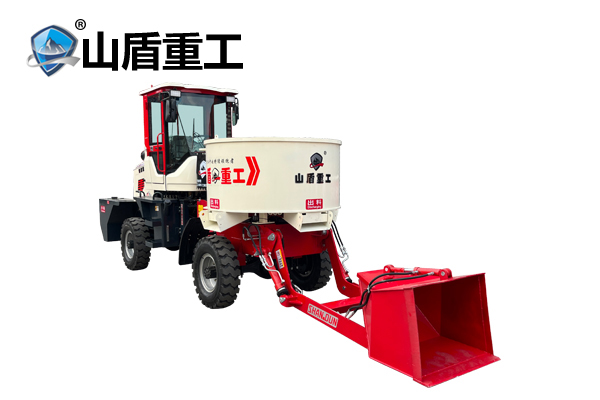 全液压1200型平口搅拌车